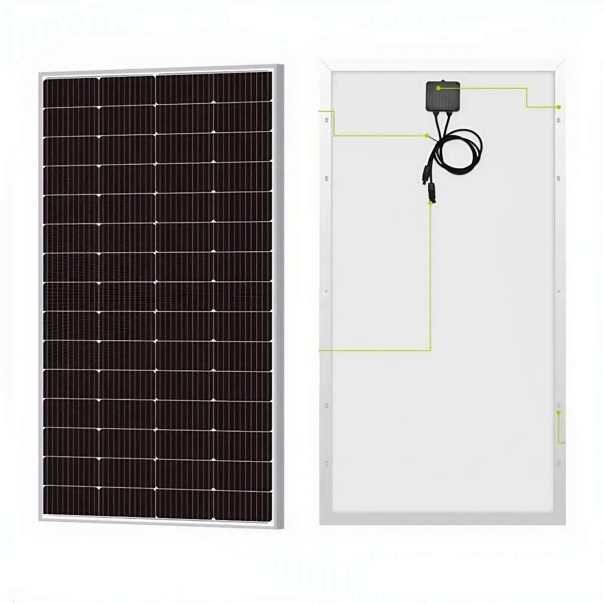 NPSolar™ 220W Solar Panel: Monocrystalline, 12V, Higher Efficiency Off-Grid Solar Panels NPSolar™ 