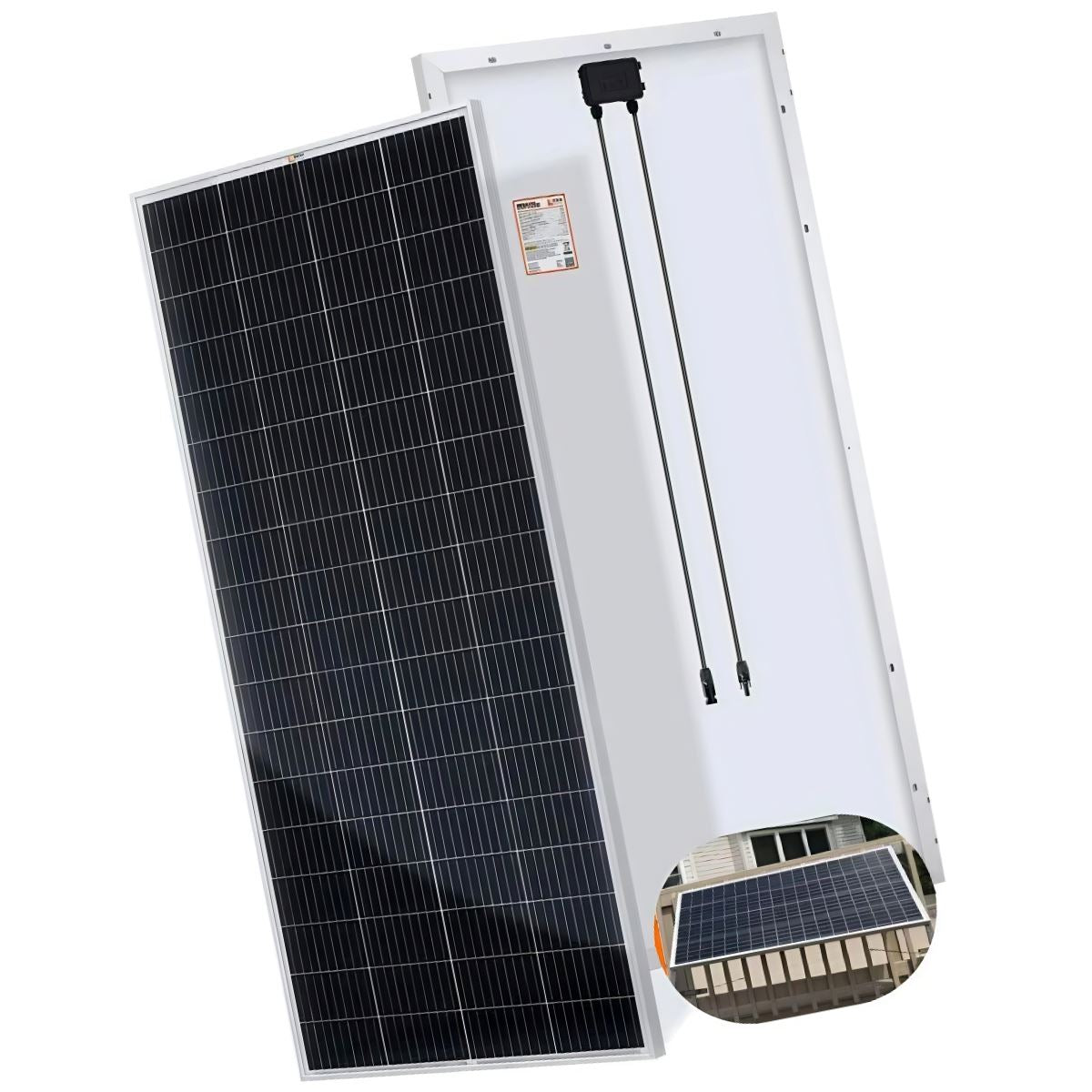 RSolarX™ 200W Solar Panel: Monocrystalline, 24V, Higher Efficiency Off-Grid Solar Panels RSolarX™ 