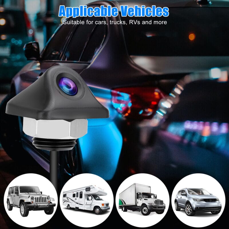 SMAXPro™ Car Rear View Reverse Camera: 170° HD Backup Parking Cam, Night Vision, Waterproof car rear view camera SMAXPro™
