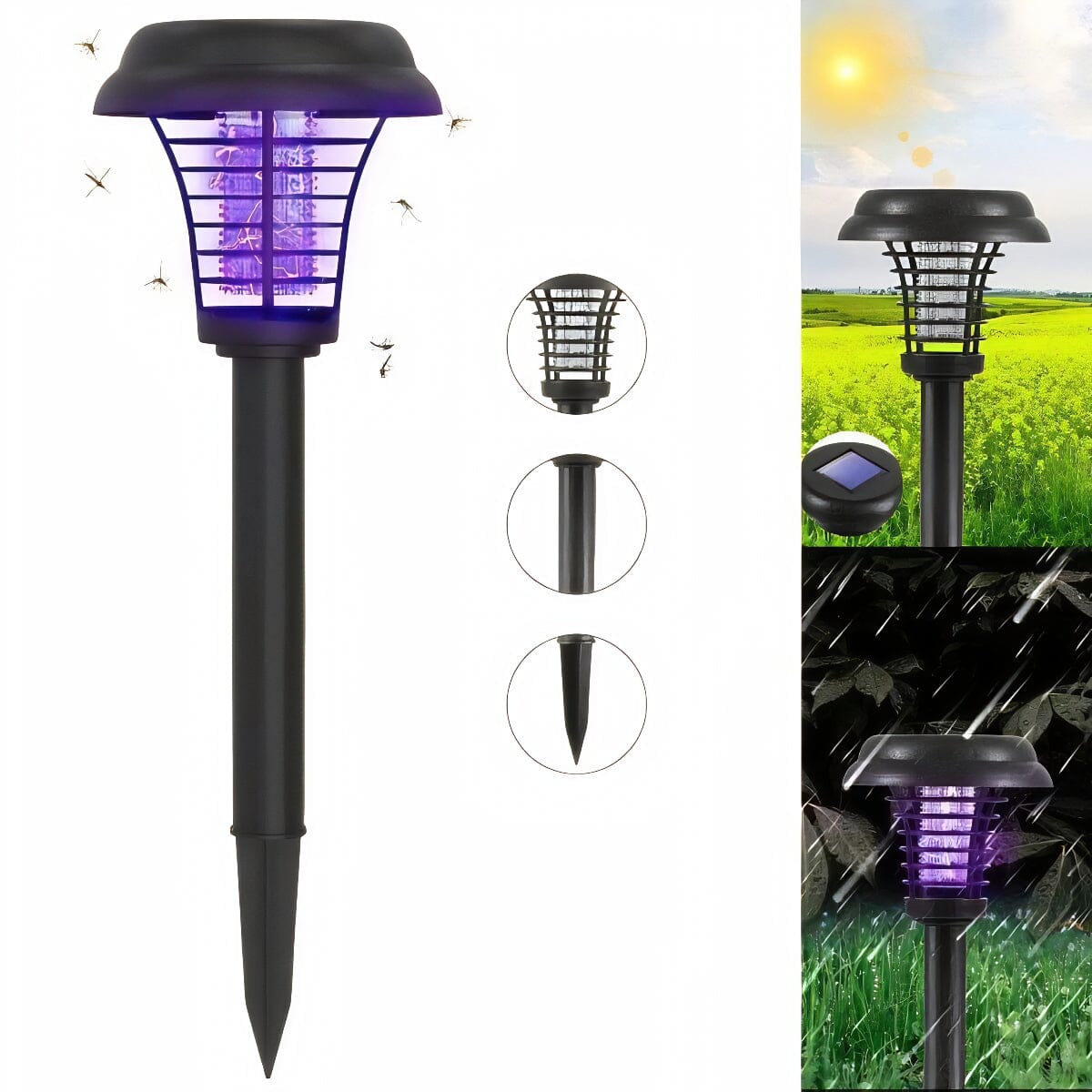 SMAXPro™ Solar Mosquito Killer LED Lamp: Landscape Electric Bug Zapper Light solar led SMAXPro™ 