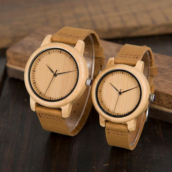 BBWood™ Couple's Matching Wooden Bamboo Genuine Wrist Wood Watch - Men/Women wood watch BBWood™ Fashion