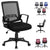 FlexVybe™ Ergonomic Mesh Office Chair: Mid-Back Task Computer Chair with Wheels office chair FlexVybe™ Black 