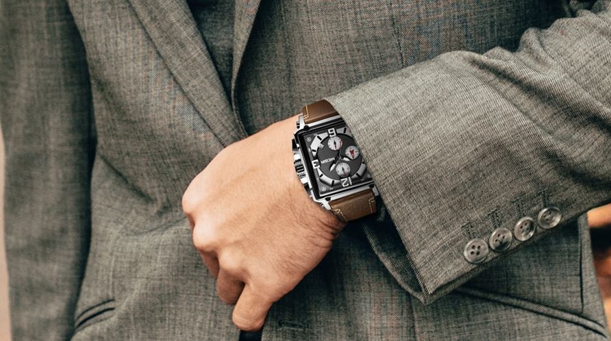 MGR™ Men's Stylish Leather Business Watch Casual Watch MGR™ Fashion