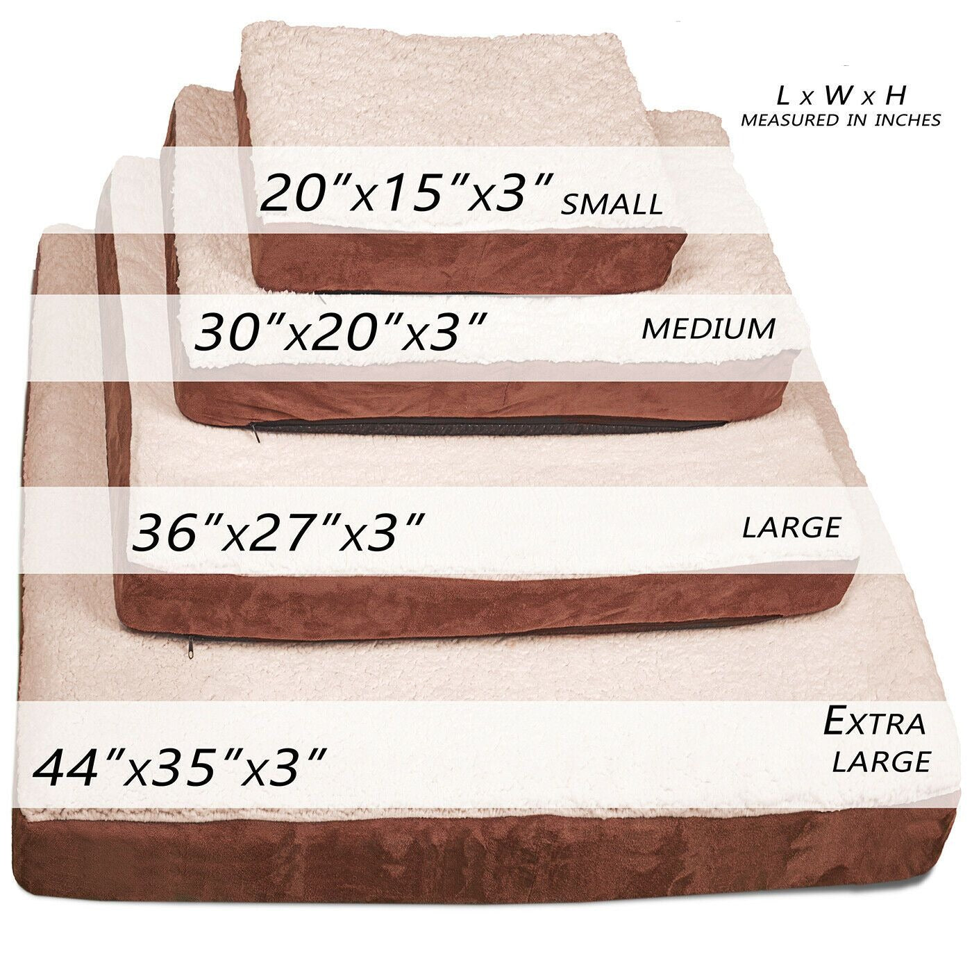 PETLAVISH™ XL Orthopedic Memory Foam Dog/Cat Bed - Soft Calming Lounger Mat Pet Bed PETLAVISH™ Fashion