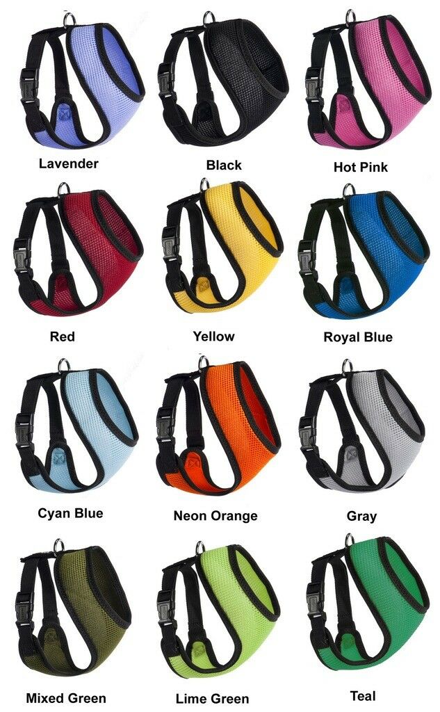 PETLAVISH™ Ultra-Comfy Dog Harness: Soft, Breathable, Adjustable Control Vest XS-XL Dog Harness PETLAVISH™