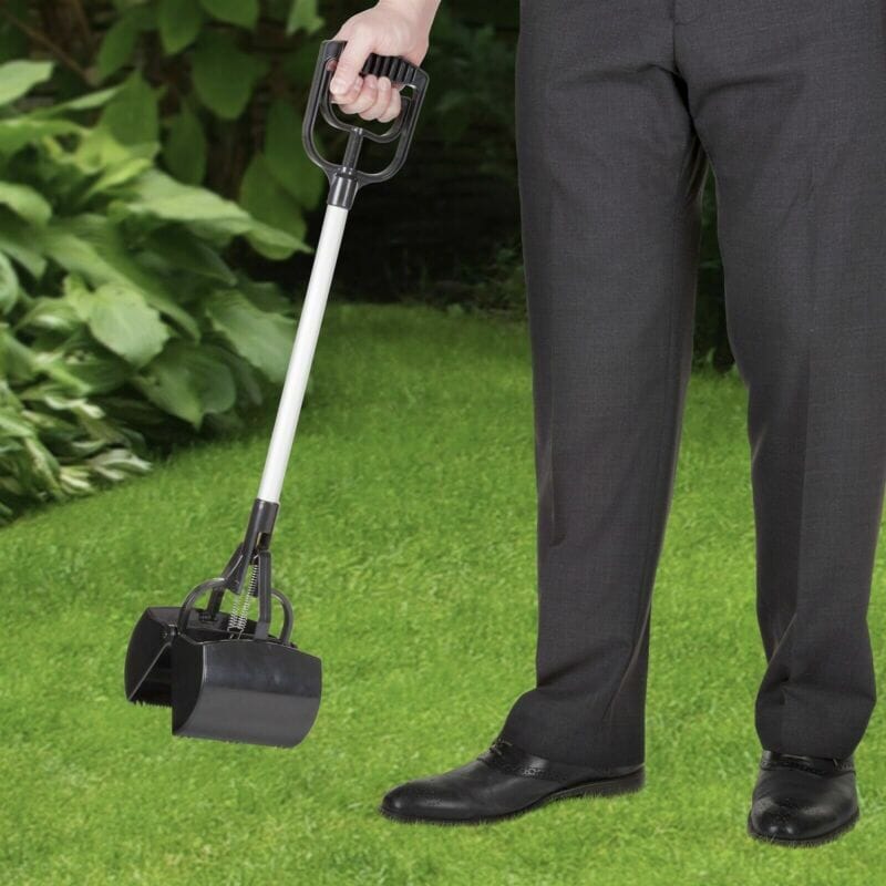 PetMX™ 28" Heavy-Duty Pooper Scooper: Spring Loaded Pet Dog Waster Picker Pooper Scooper PetMX™