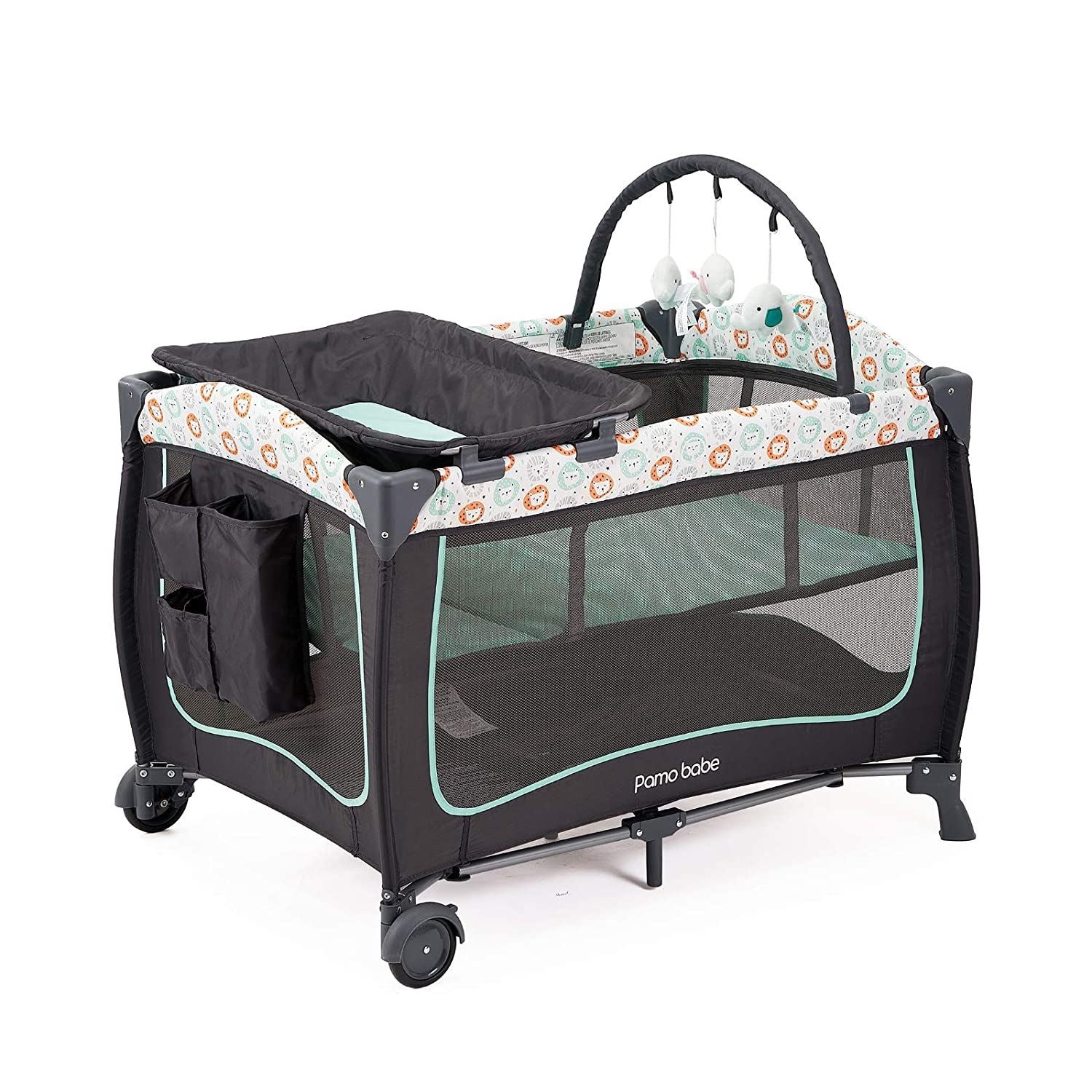 PMBabe™ 3-in-1 Play Yard & Nursery Center: Portable Bassinet, Changing –  EliteDealsOutlet