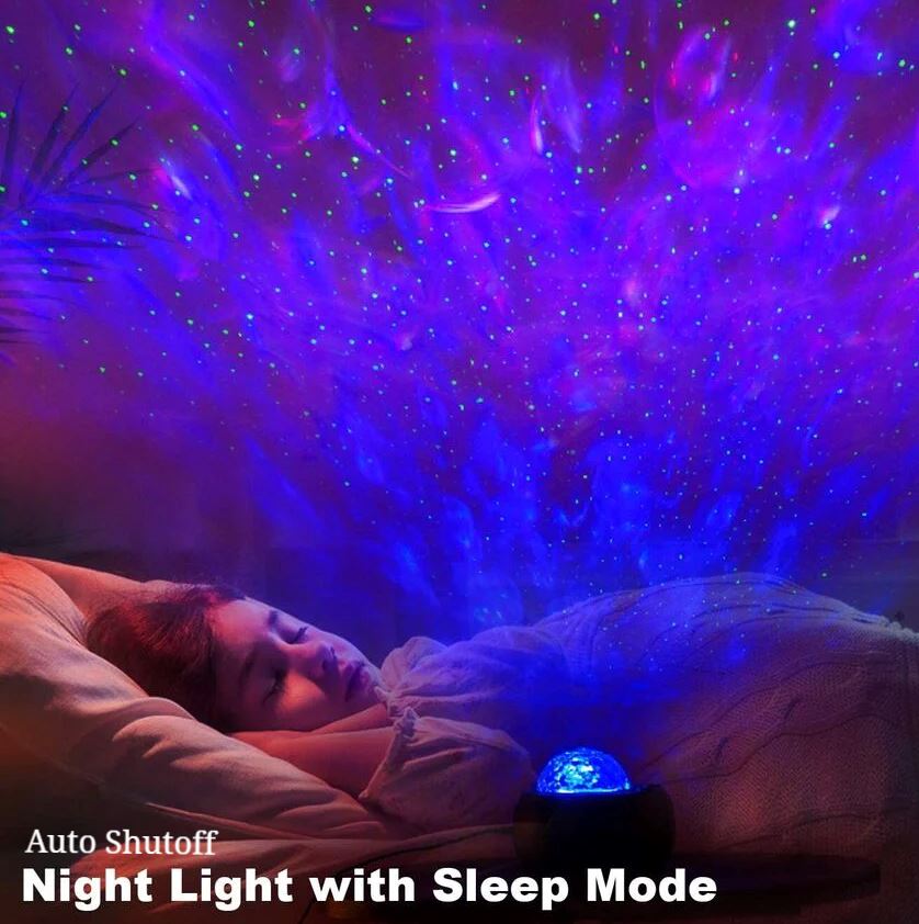 SMAXPlus™ Galaxy Projector: LED Starry Sky/Ocean Night Light w/ Remote galaxy projector SMAXPlus™