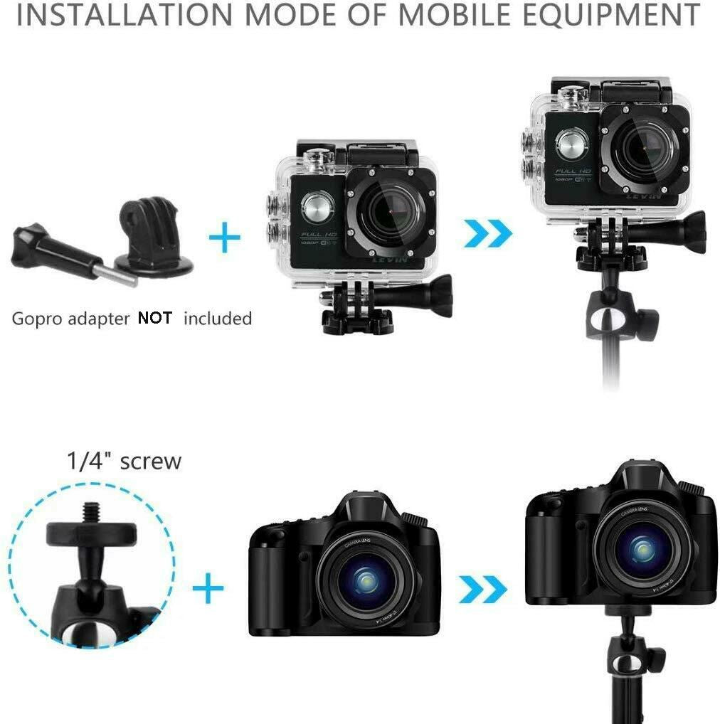 SMAXPlus™ Professional 40" Selfie Stick Tripod Phone/GoPro/Camera: Bluetooth Remote, Extendable, Foldable Mini Stand Selfie Stick Tripod SMAXPlus™