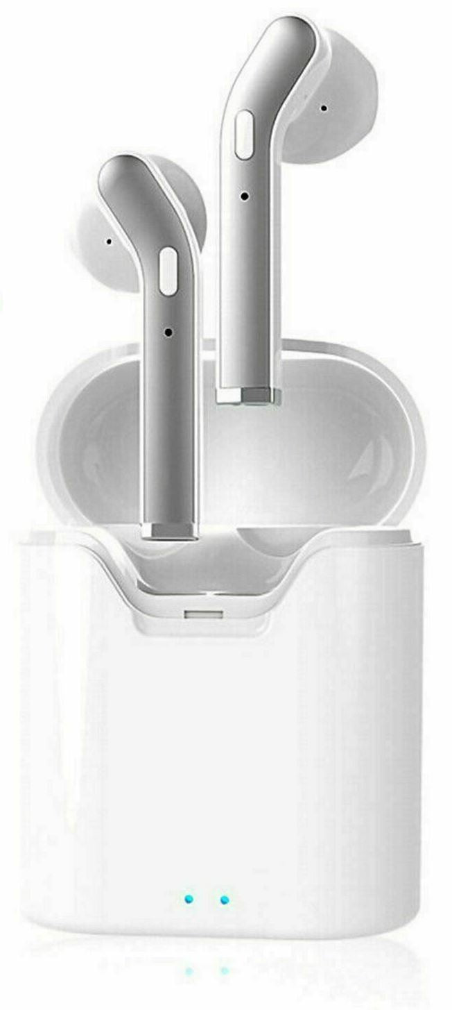SMAXPRO™ HD Waterproof Bluetooth Earbuds: Charging Case & Mic (iOS/Android Wireless Earphones) bluetooth earbuds SMAXPRO™ White