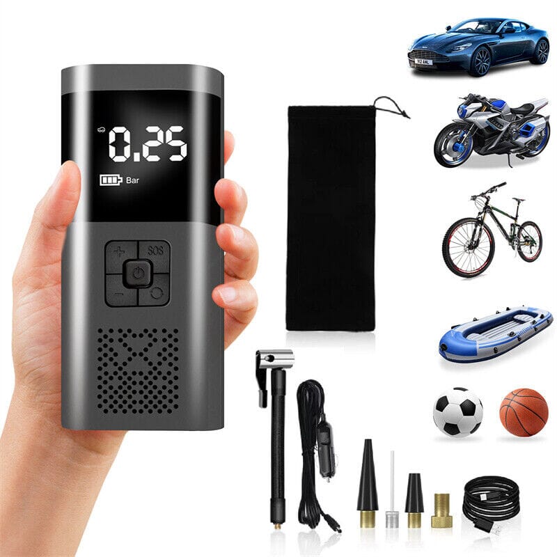 SMAXPro™ Digital Tire Inflator + Power Bank: 150PSI/12V, 6000mAH, Air Compressor/Inflator tire inflator SMAXPro™