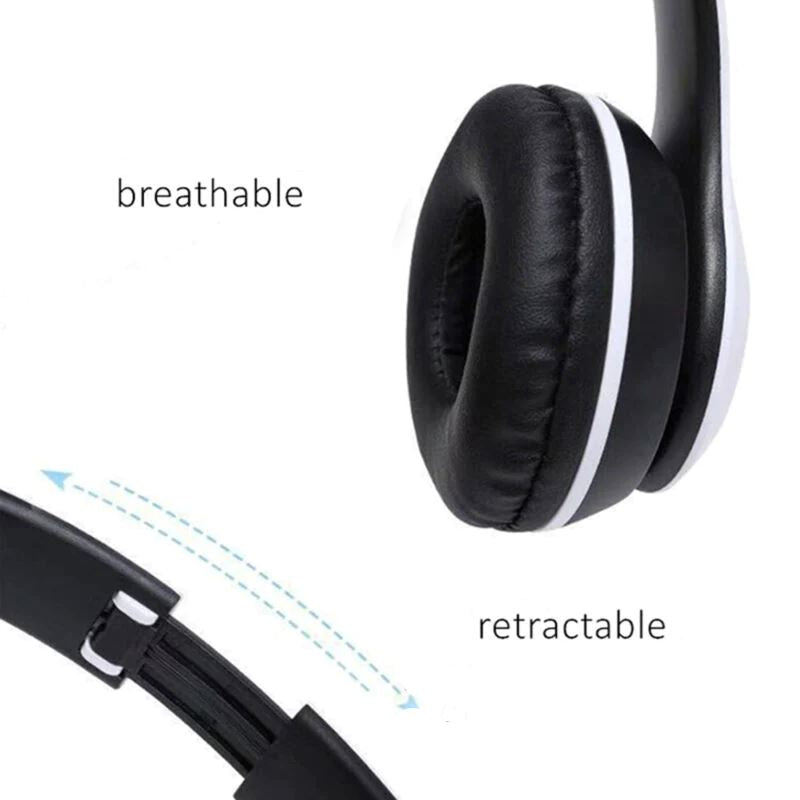 SMAXPro™ Foldable Bluetooth Headphones: Super Bass Deep Wireless/Wired Headset bluetooth headphones SMAXPro™ 