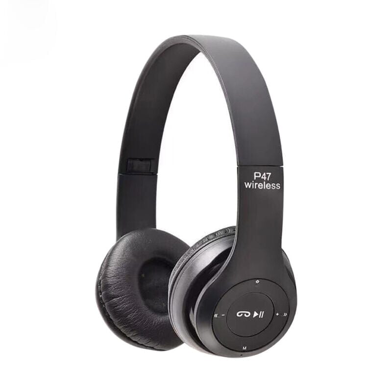 SMAXPro™ Foldable Bluetooth Headphones: Super Bass Deep Wireless/Wired Headset bluetooth headphones SMAXPro™ Black 