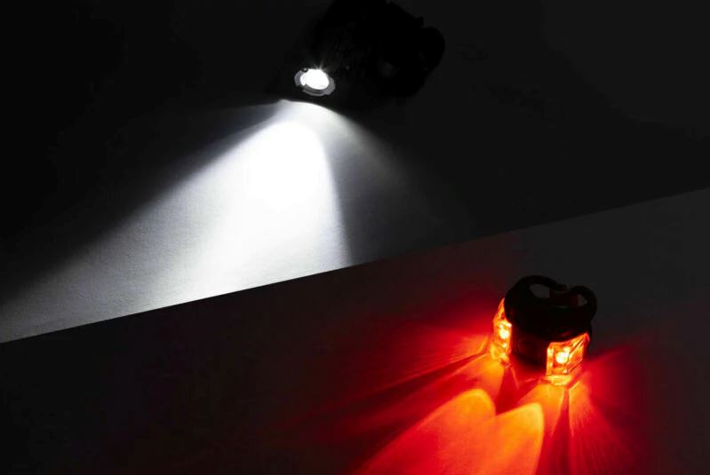 SMAXPro™ LED Rechargeable Bicycle Headlight Set: Front + Rear Bike Lamps, 8.4V, USB bike led SMAXPro™