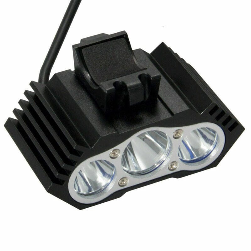 SMAXPro™ Powerful 3x LED Bicycle Headlight: Rechargeable, 4 Modes, USB bike led SMAXPro™