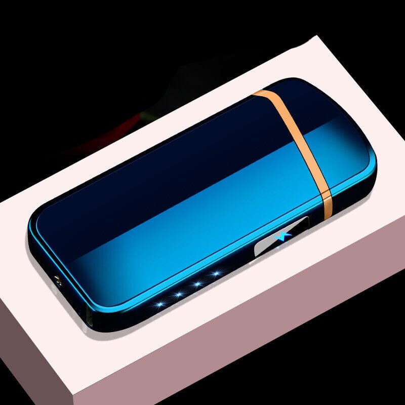 SMAXPro™ Stylish Electric Lighter: Dual Arc Plasma, Rechargeable, Waterproof electric lighter SMAXPro™ Blue