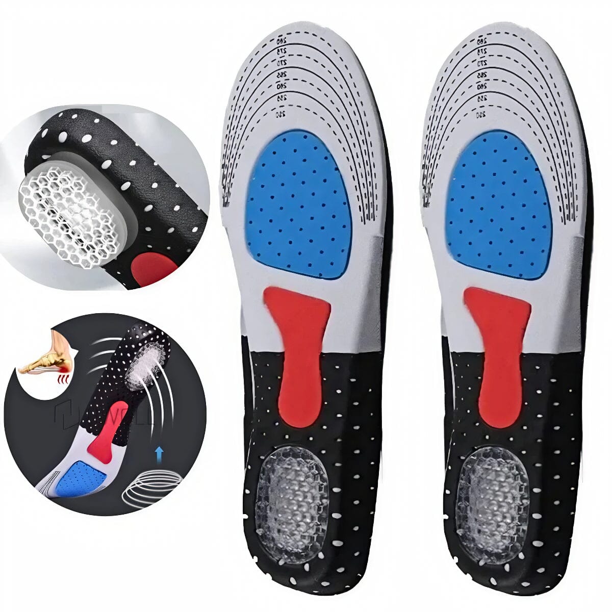 FlexVybe™ Orthotic Shoe Inserts: Sports, Arch Support, Foam Insole, Plantar Fasciitis orthotic insoles FlexVybe™ 