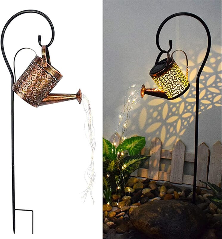 GoodVybe™ Solar LED Watering Can Light: Outdoor Kettle Art, Garden Lamp Decor GoodVybe™ 
