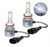 GPTPro™ H11(H8/9) LED Headlight Bulbs Kit: 6000K, HID, DRL, Foglight Super White car headlights GPTPro™ 