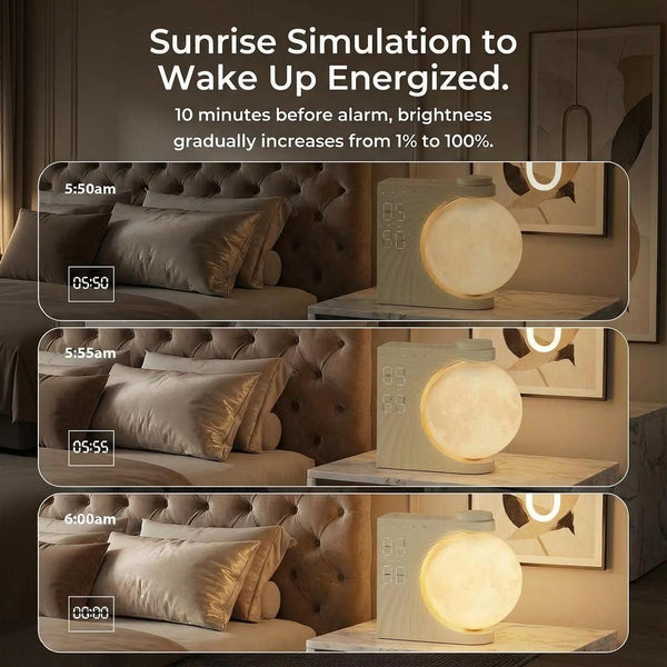 LumexRise WakeUp Sunrise Alarm Lamp