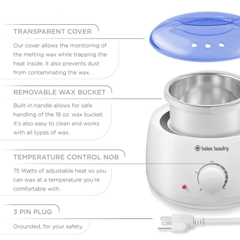 SalonXPro™ Wax Warmer Heater Pot: Hair Removal, Depilatory Portable Waxing Machine wax warmer SalonXPro™ 