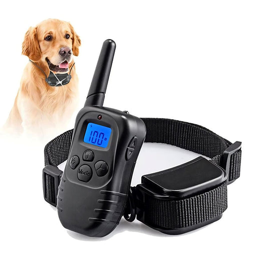 SMAXElite™ Remote Dog Shock Training Collar: 330Yds, Rechargeable, Waterproof LCD dog training collar SMAXElite™ 