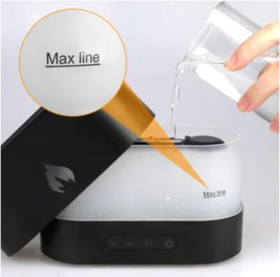 SMAXPro™ 250ml 3D Flame Mist Essential Oil Diffuser: Aroma Air Humidifier Decor flame mist diffuser SMAXPro™ 