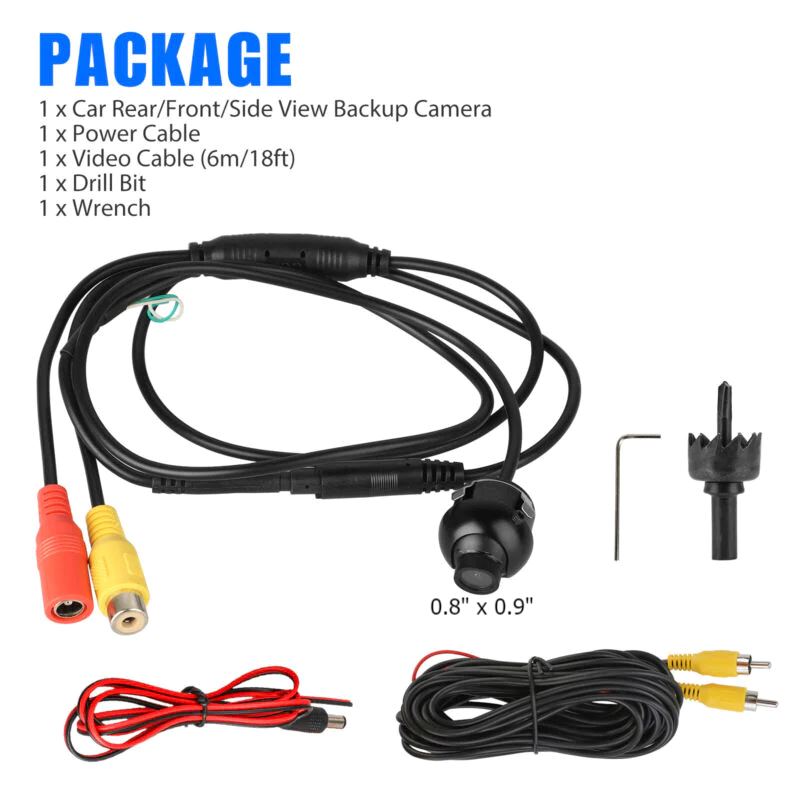 SMAXPro™ Car Rear View Backup Camera: 170° HD Backup Reverse Cam, Night Vision, Waterproof car rear view camera SMAXPro™ 