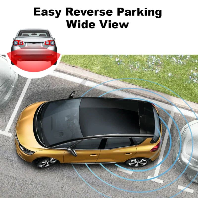 SMAXPro™ Car Rear View Reverse Camera: 170° HD Backup Parking Cam, Night Vision, Waterproof car rear view camera SMAXPro™ 