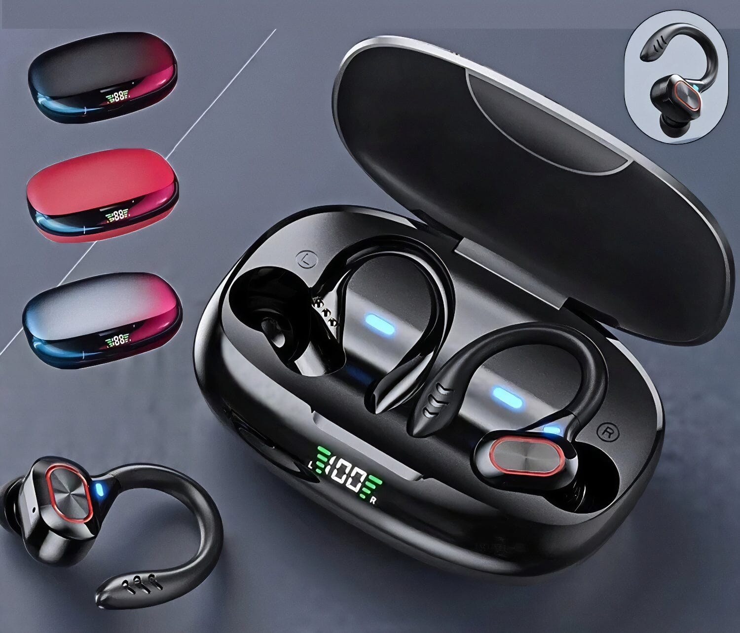 SMAXPro™ Hook Bluetooth Earbuds: HiFi, Headset w/ Mic, Sport Earphones bluetooth headphones SMAXPro™ 