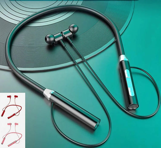 SMAXPro™ Neckband Bluetooth Earbuds: Mic Headset Wireless Earphones bluetooth earbuds SMAXPro™ Black 