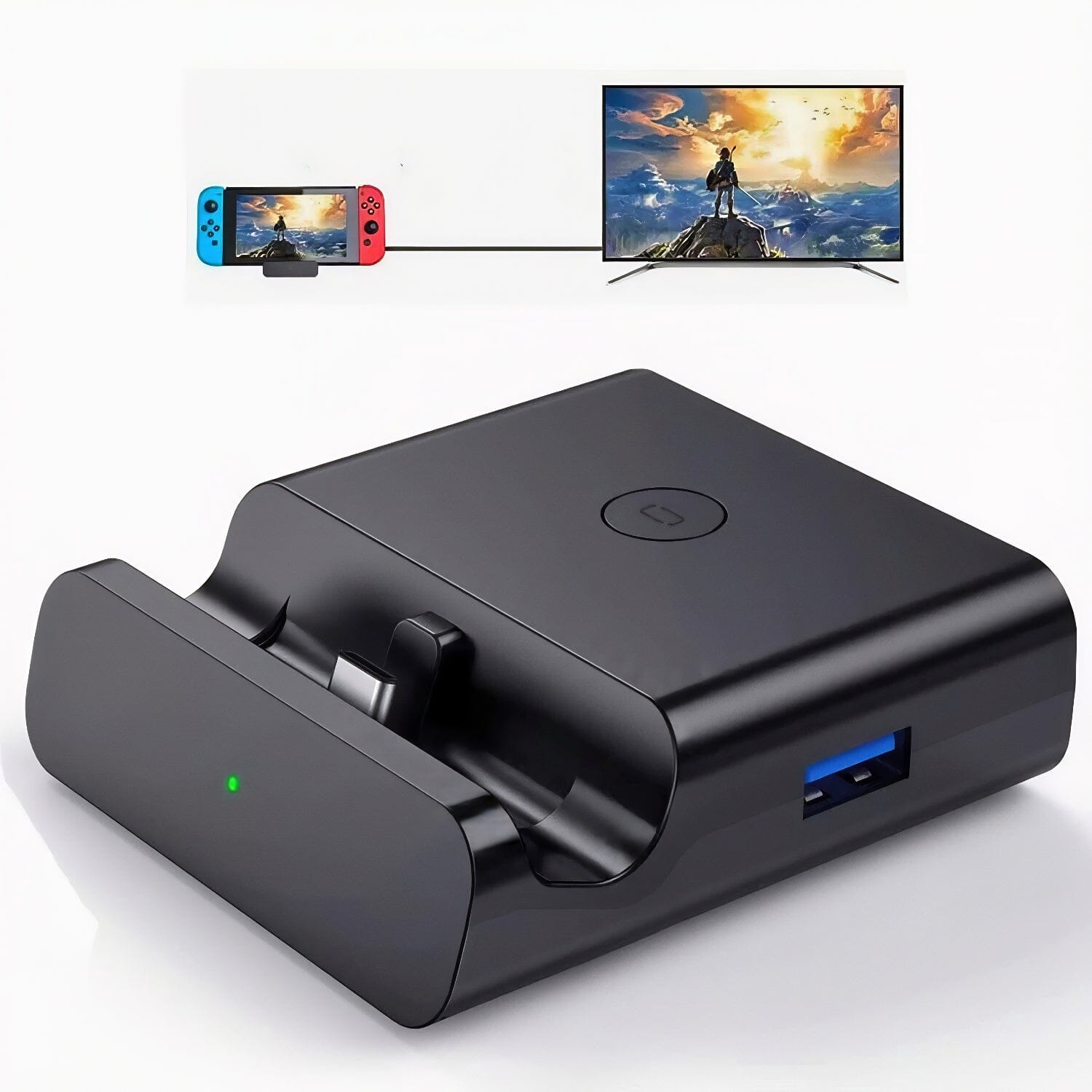 SMAXPro™ Nintendo Switch HDMI Docking Station: Charging Stand 4K TV docking station SMAXPro™ 