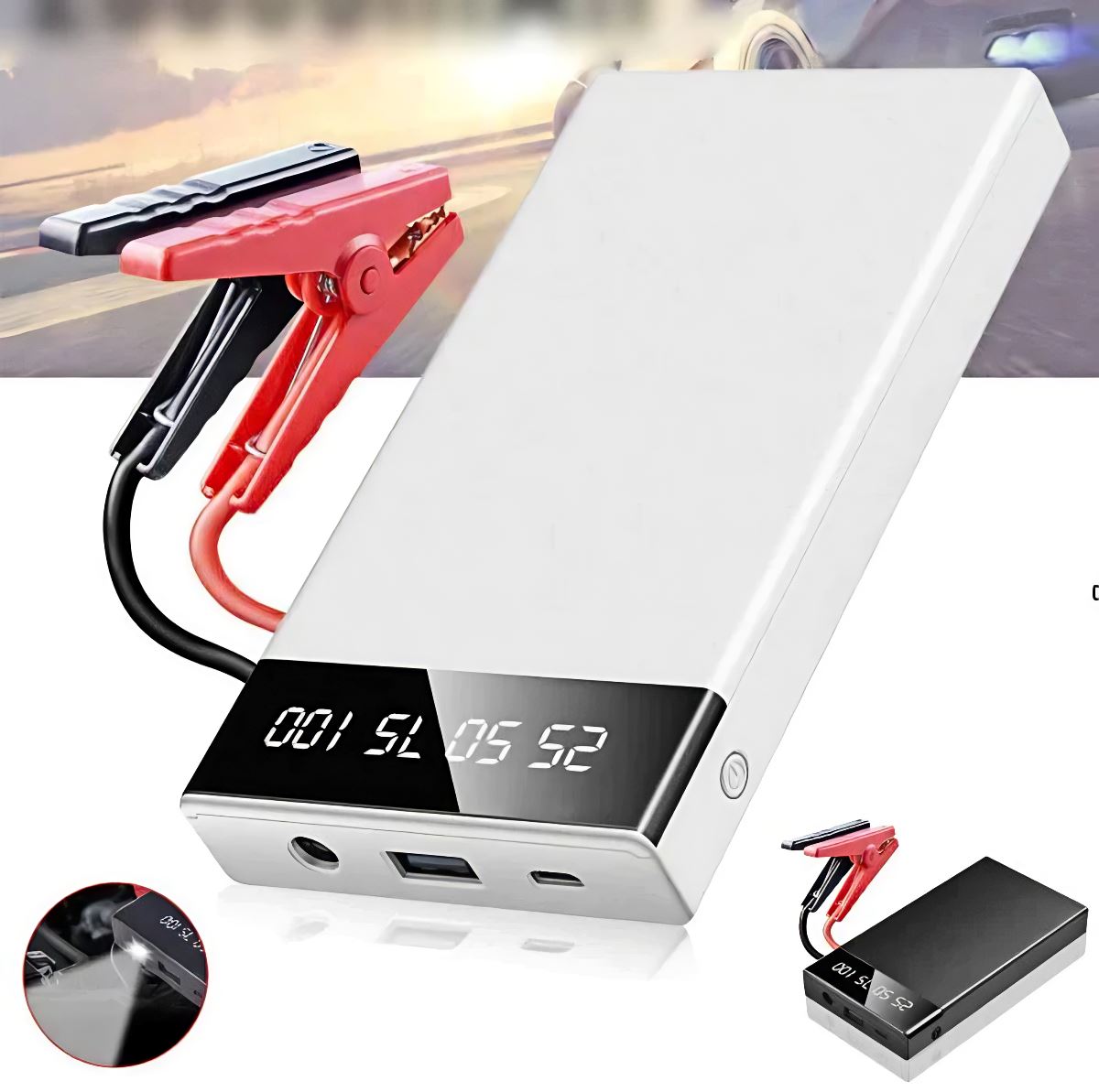 SMAXPro™ Portable Car Jump Starter: 20000mAh Jumper + Power Bank Charger car jump starter SMAXPro™ 