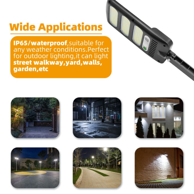 SMAXPro™ Solar Street Light: 213LED Ultra-Bright Commercial Outdoor Solar Wall Lamp solar street light SMAXPro™ 
