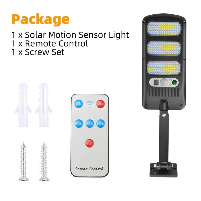 SMAXPro™ Solar Street Light: 213LED Ultra-Bright Commercial Outdoor Solar Wall Lamp solar street light SMAXPro™ 