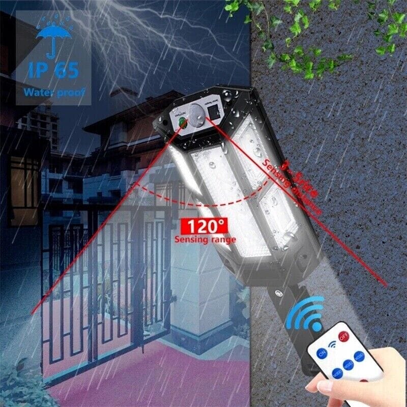 SMAXPro™ Solar Street Light: 43LED Super-Bright Commercial Outdoor Solar Wall Lamp solar street light SMAXPro™ 