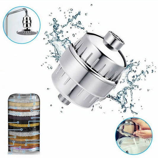 SPureMax™ 20 Stage Shower Filter: Softens Hard Water, Removes Chlorine/Flouride shower filter SPureMax™ 