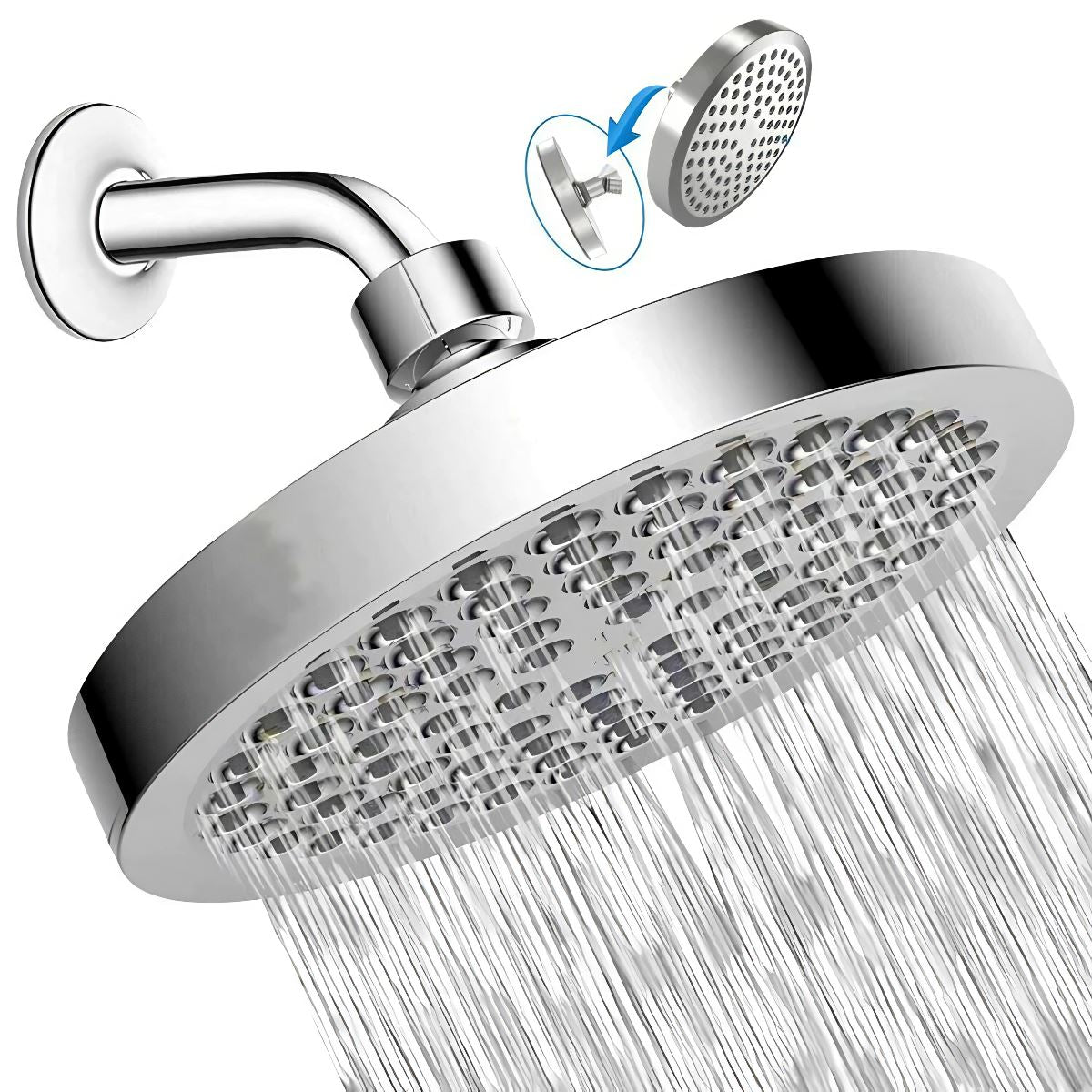 SPureMax™ Rainfall Luxury Shower Head: High Pressure, Waterfall, Adjustable shower head SPureMax™ 