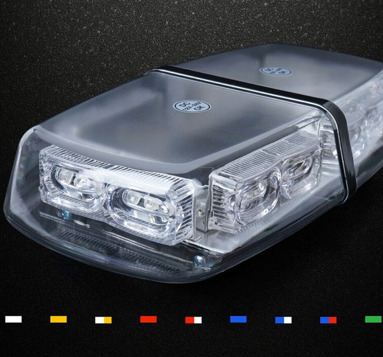 XPLEDPro™ Rooftop Strobe Light Bar: 36LED Amber/White, Magnetic Flashing Warning Hazard Advisor strobe light bar XPLEDPro™ 