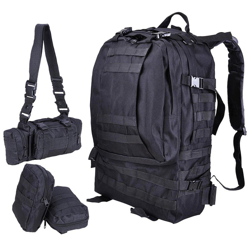 MROYALEX™ 55L Military Tactical PREMIUM Army Molle Rucksack Assault Backpack bags MRoyale™ Fashion 