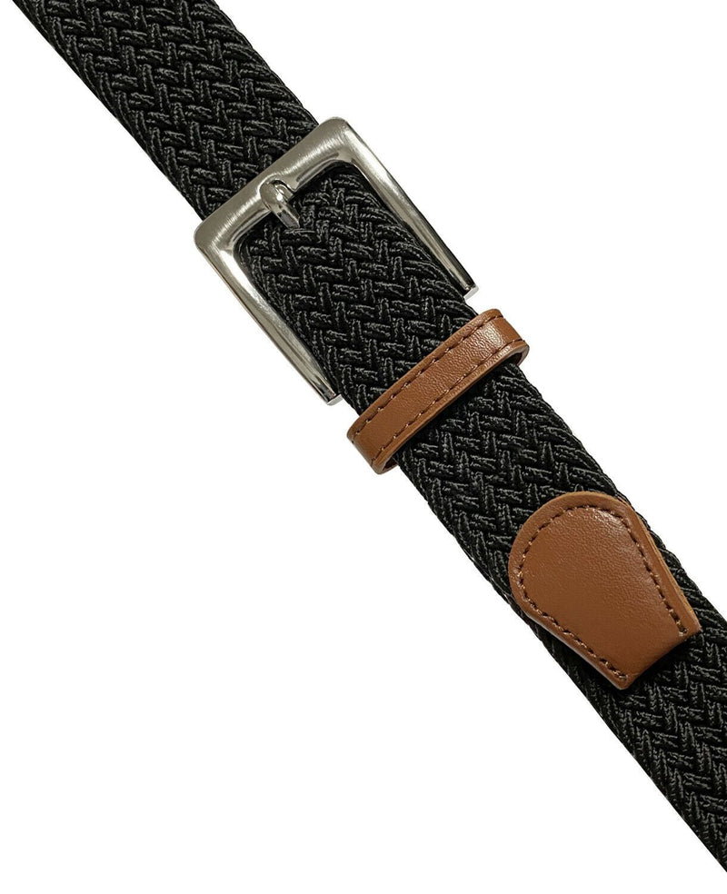 MROYALE™ Braided Canvas Belt | Elastic Stretch, Woven Fabric Men's Belt w/ Metal Buckle mens belts MRoyale™ 