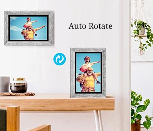 AISPro™ HD 10&quot; Smart WiFi Digital Photo Frame: Video Player, Touch Screen, Alexa photo frame AISProHD™ 