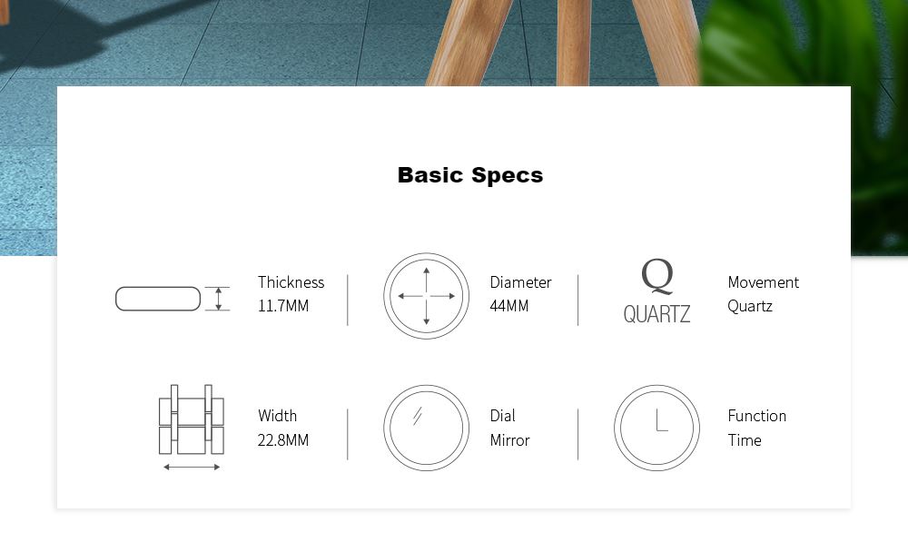 BBWood™ Men&#39;s Genuine Wooden Chronograph Watch Wood Watch BBWood™ Fashion 