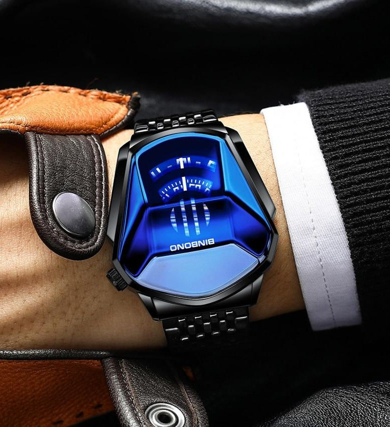 BIN™ Men's Locomotive Big Dial Watch Specialty Watch BIN™ Fashion 