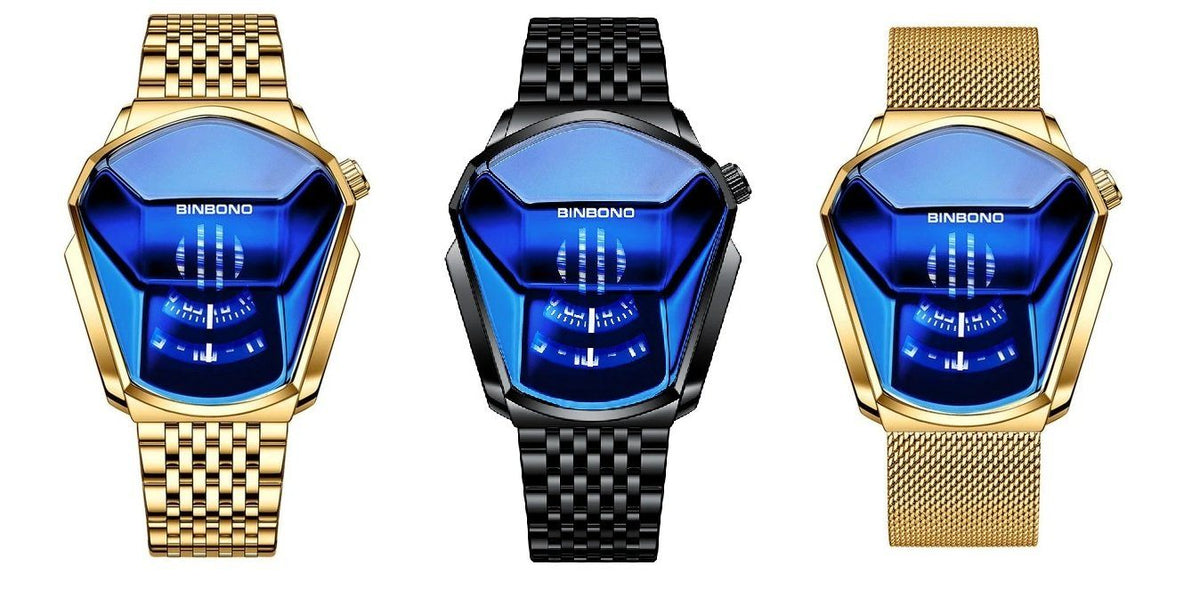 BIN™ Men&#39;s Locomotive Big Dial Watch Specialty Watch BIN™ Fashion 