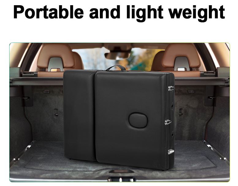 BMASSAGEX™ PRO Adjustable Backrest 84&quot; Massage Table | Folding Portable Bed, Salon, Spa massage table BMASSAGEX™ 