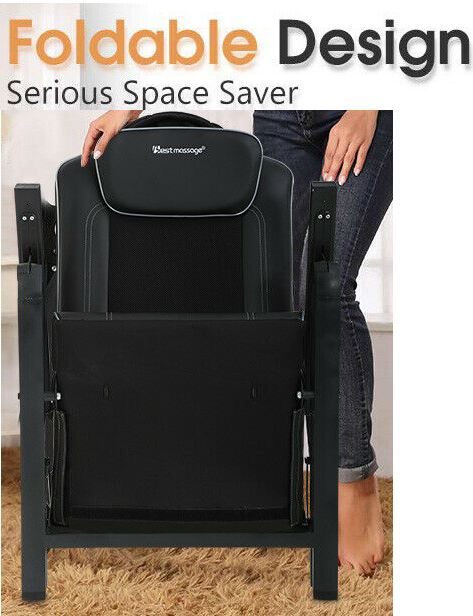 BMASSAGEX™ Adustable Shiatsu Massage Chair Office/Home: Portable-Folding, Heat, Kneading, Vibration massage chair BMASSAGEX™ 