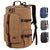 BSHCanvas™ Men's 3-in-1 Outdoor Backpack Duffle Tote | 17" Laptop, Canvas Hiking Rucksack Backpacks BSHCanvas™ Coffee 