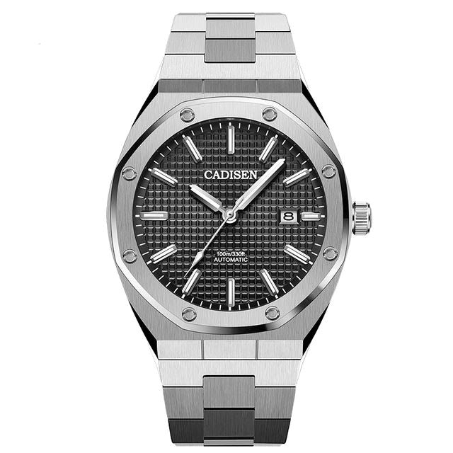 CAD™ Men&#39;s Stylish Stainless Steel Business Casual Watch Luxury Watch CAD™ Fashion Black 