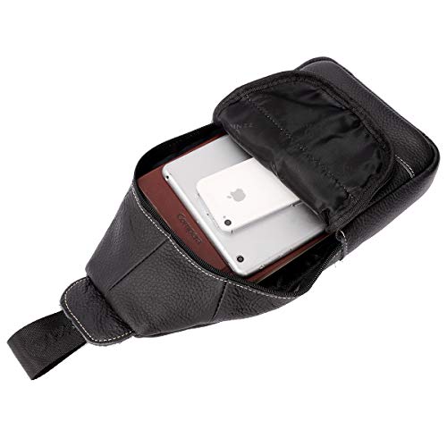 CHRElite™ Men&#39;s Leather Crossbody Sling Chest Bag - Shoulder Day Bag CHRElite™ 